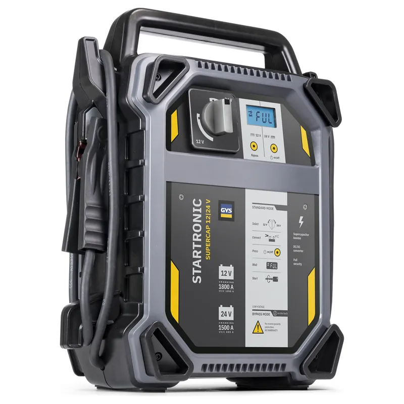 Суперконденсаторный бустер GYS STARTRONIC SUPERCAP 12/24В 1500/1800А 082816