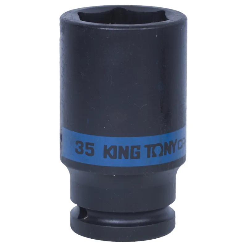 Головка торцевая ударная глубокая шестигранная KING TONY 3/4" 35 мм 643535M