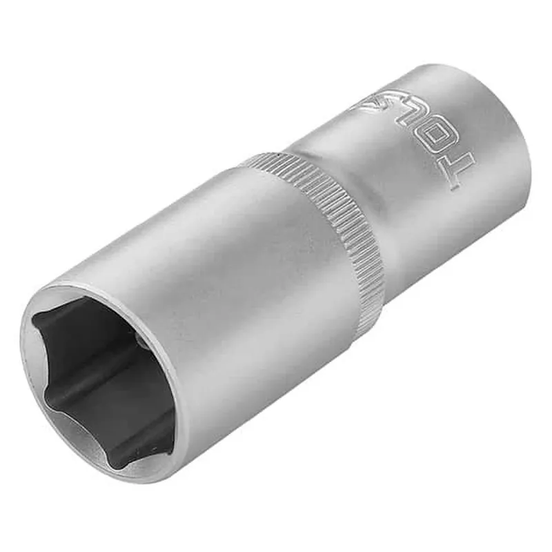 Головка торцевая удлиненная TOLSEN "INDUSTRIAL" 6-гранная 1/2" 13мм 16563