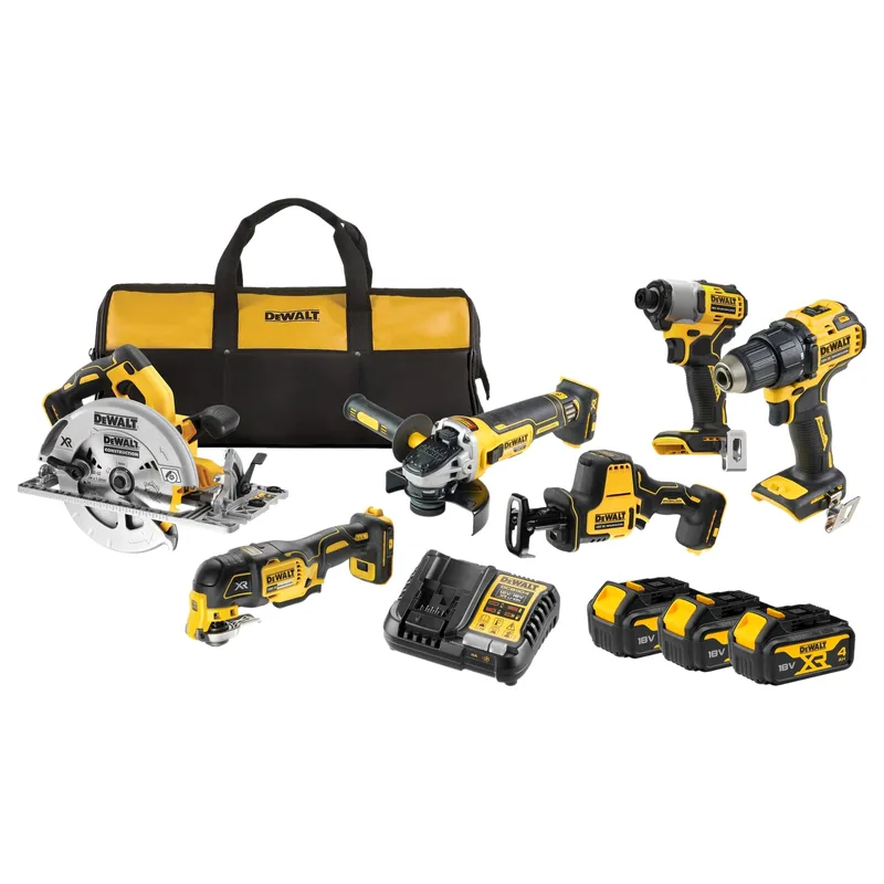 Набор электроинструментов DeWALT "COMBOKIT" 6шт. DCK608M3-QW