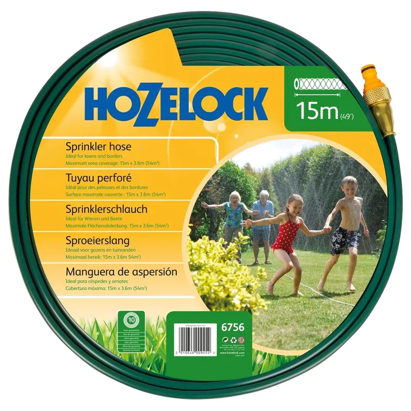 Шланг HoZelock 6756 разбрызгивающий для полива 15м 6756P0000