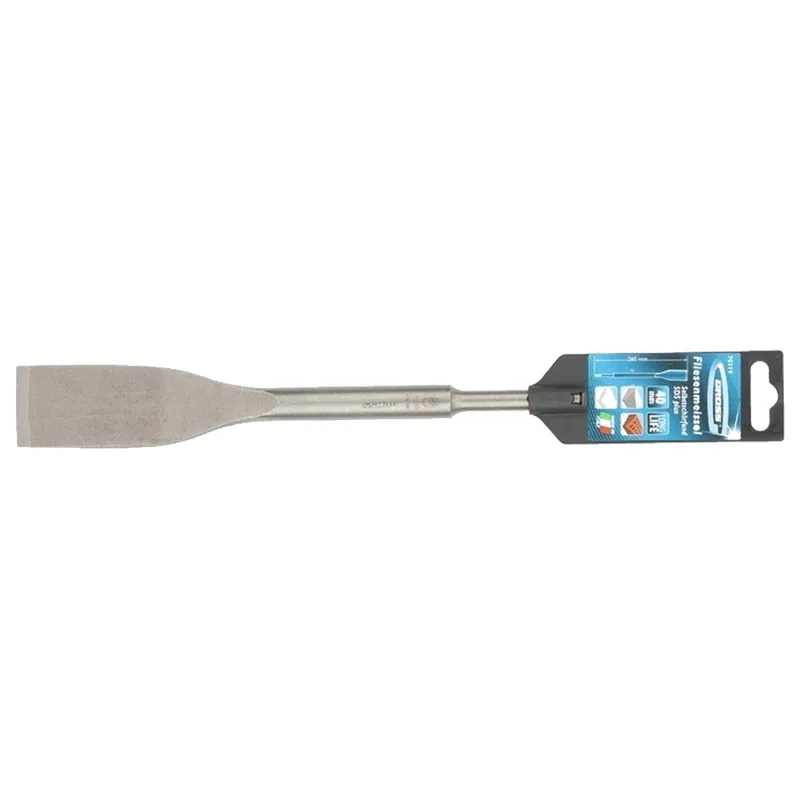 Плоское изогнутое зубило GROSS SDS-Plus 40х260мм 70319
