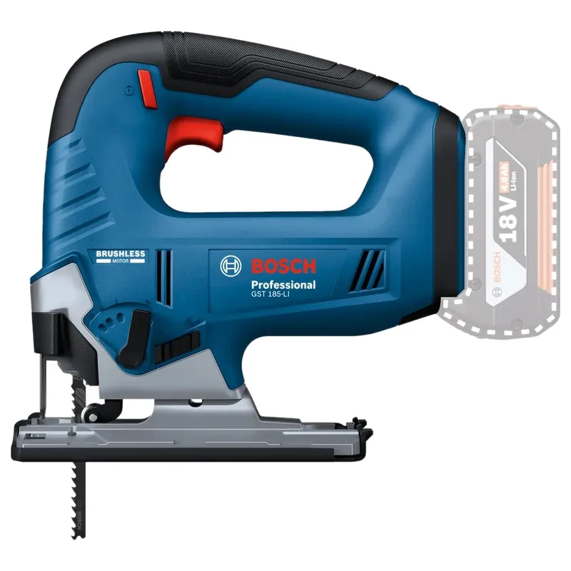 Аккумуляторная лобзиковая пила Bosch GST 183-LI Solo 06015B7020