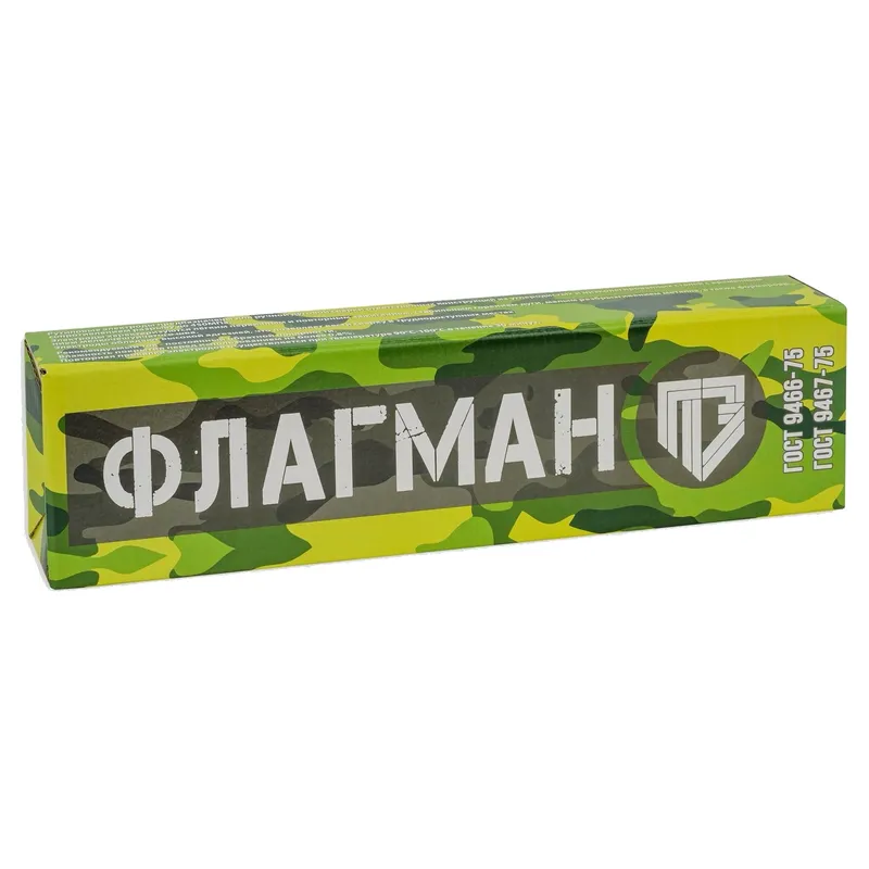 Электроды сварочные ФЛАГМАН МР-3 4мм (1 упаковка=5 кг)
