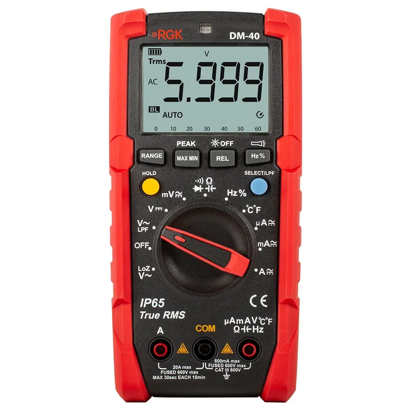 Мультиметр цифровой RGK DM-40 776431
