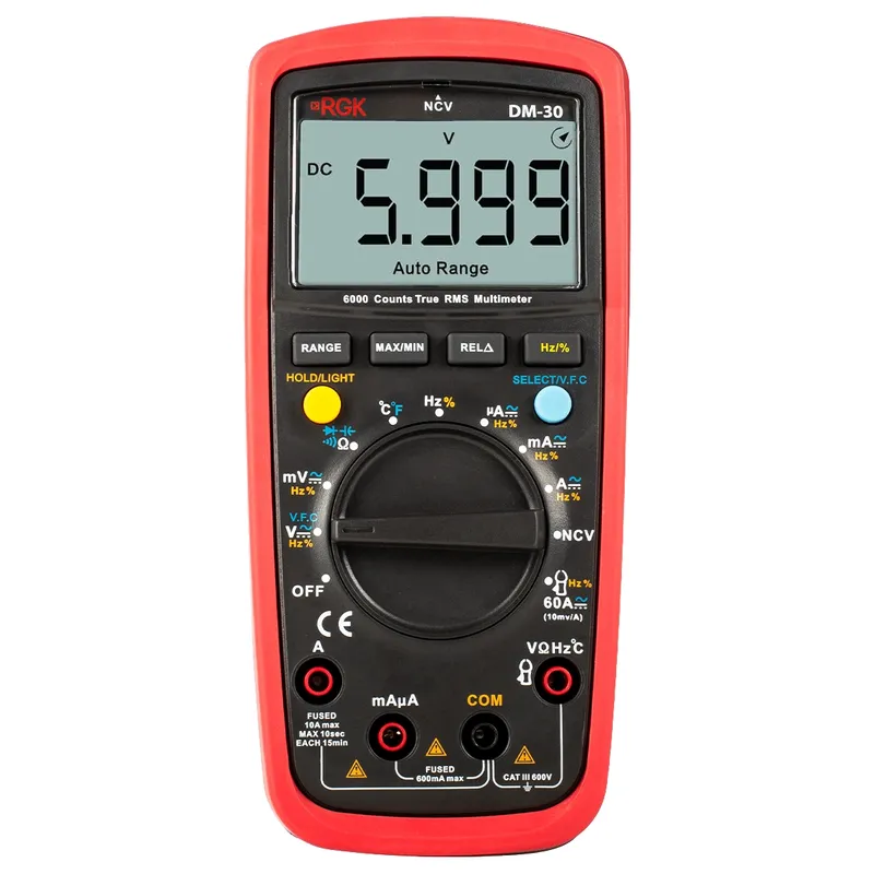 Мультиметр цифровой RGK DM-30 776448