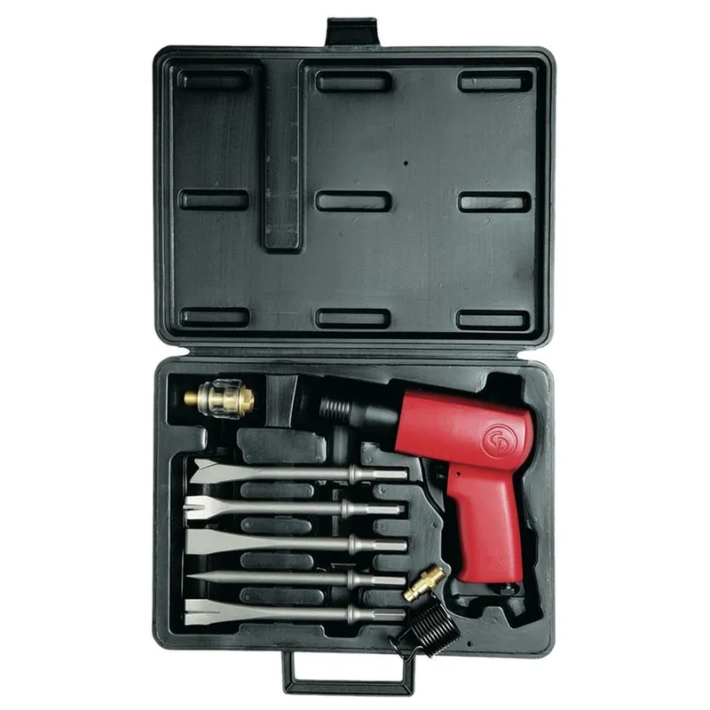 Пневмозубило ударное с комплектом зубил Chicago Pneumatic 2300уд/мин CP7150K