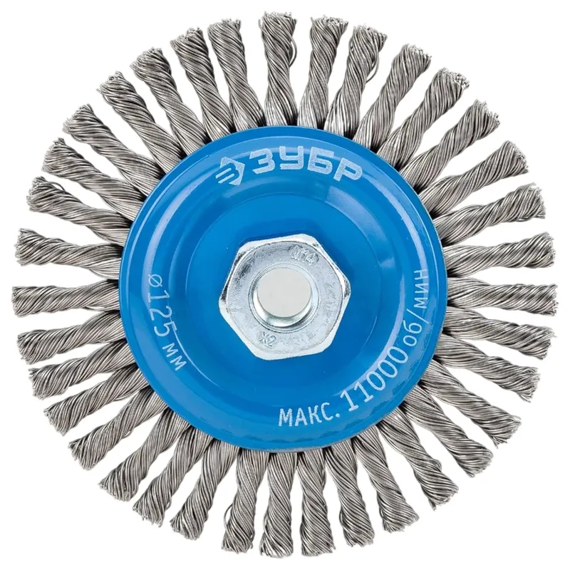 Щетка стальная ЗУБР для УШМ 125мм 35192-125_z02