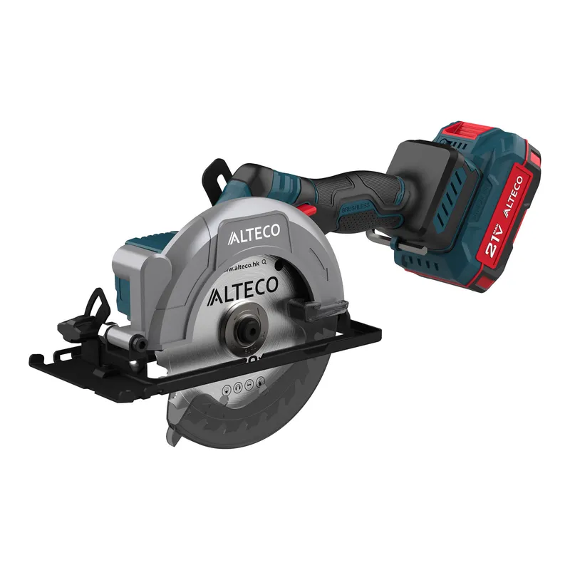 Бесщеточная аккумуляторная ручная дисковая пила ALTECO CHDS 21-145 BL