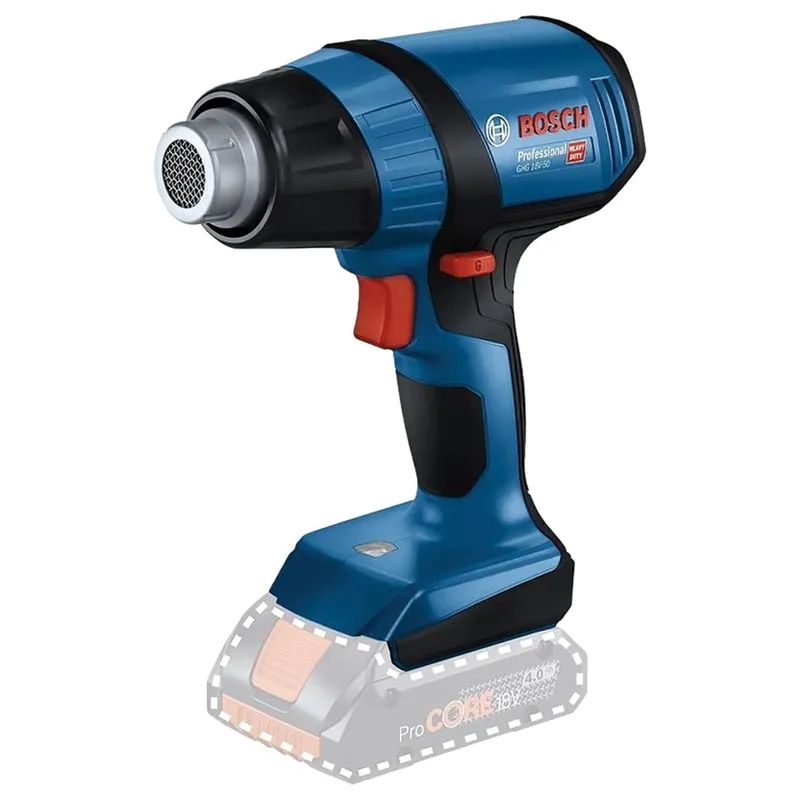 Аккумуляторный технический фен Bosch GHG 18V-50 06012A6500