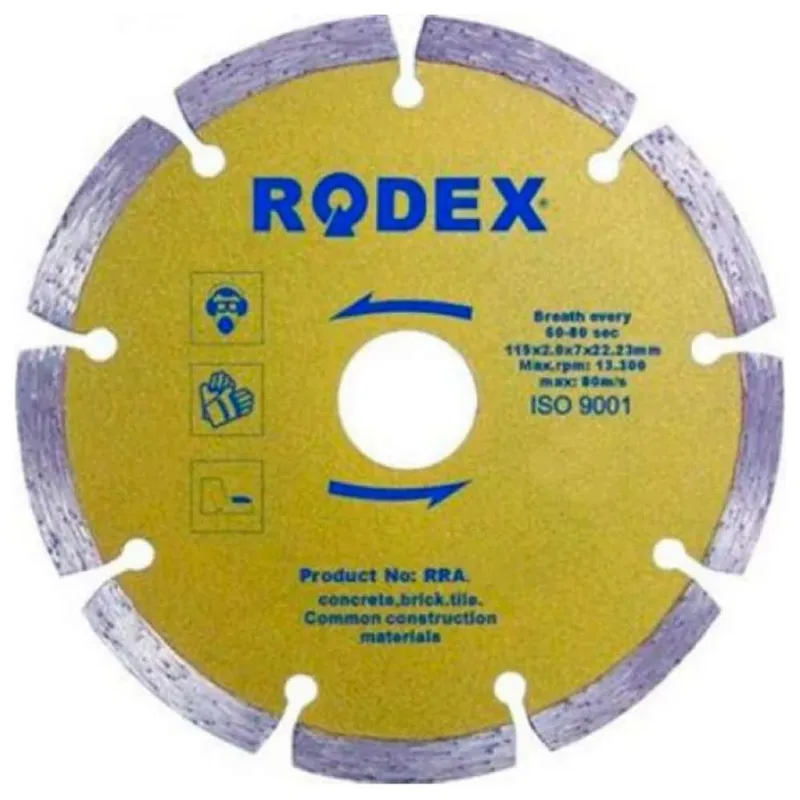 Диск алмазный Rodex 125мм RRA125