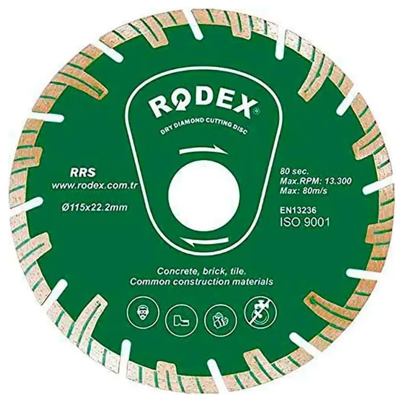 Диск алмазный Rodex 230х22.23мм RRS230