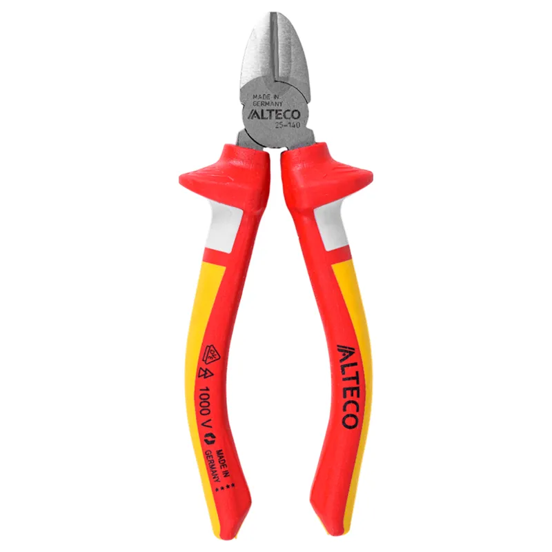 Бокорезы диэлектрические VDE 140 мм, 3К рукоятка ALTECO Industrial 0201-VDE-140-X