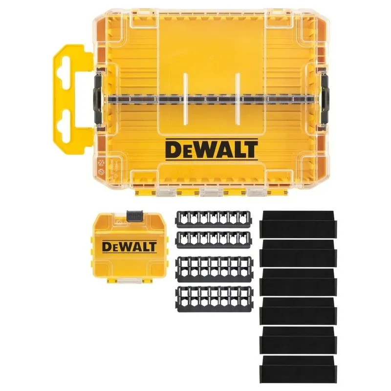 Средний органайзер для оснастки DeWALT Tough Case DT70802-QZ