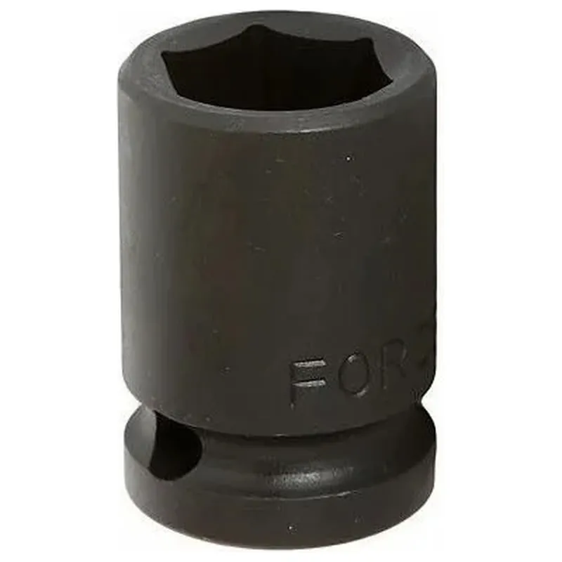Головка торцевая ударная  FORCE 6-гранная 1/2" 34мм 44534