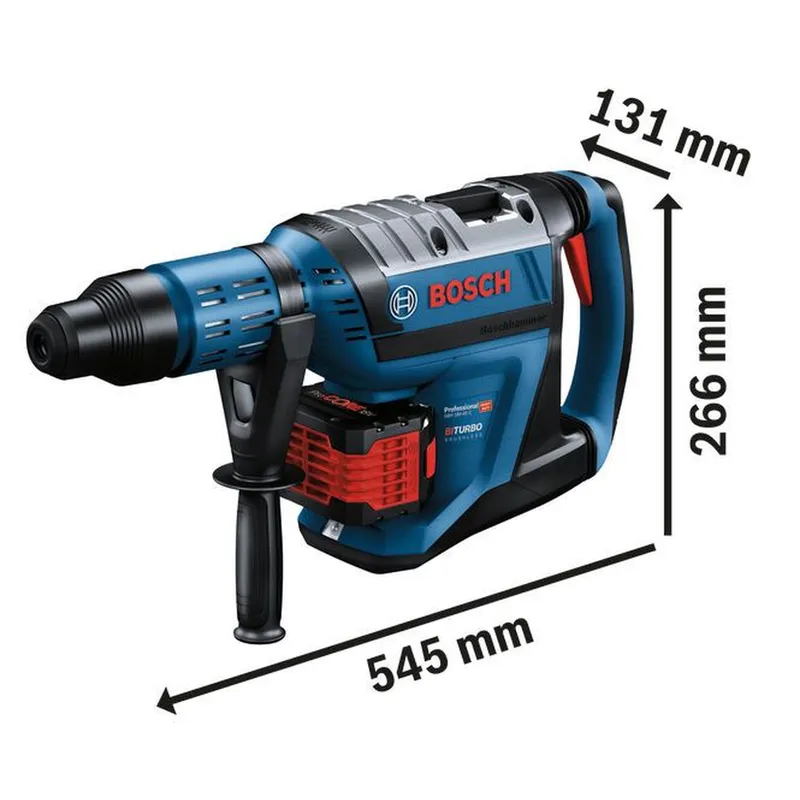 Аккумуляторный перфоратор с патроном SDS max Bosch GBH 18V-45 C 12,5 Дж 0611913120
