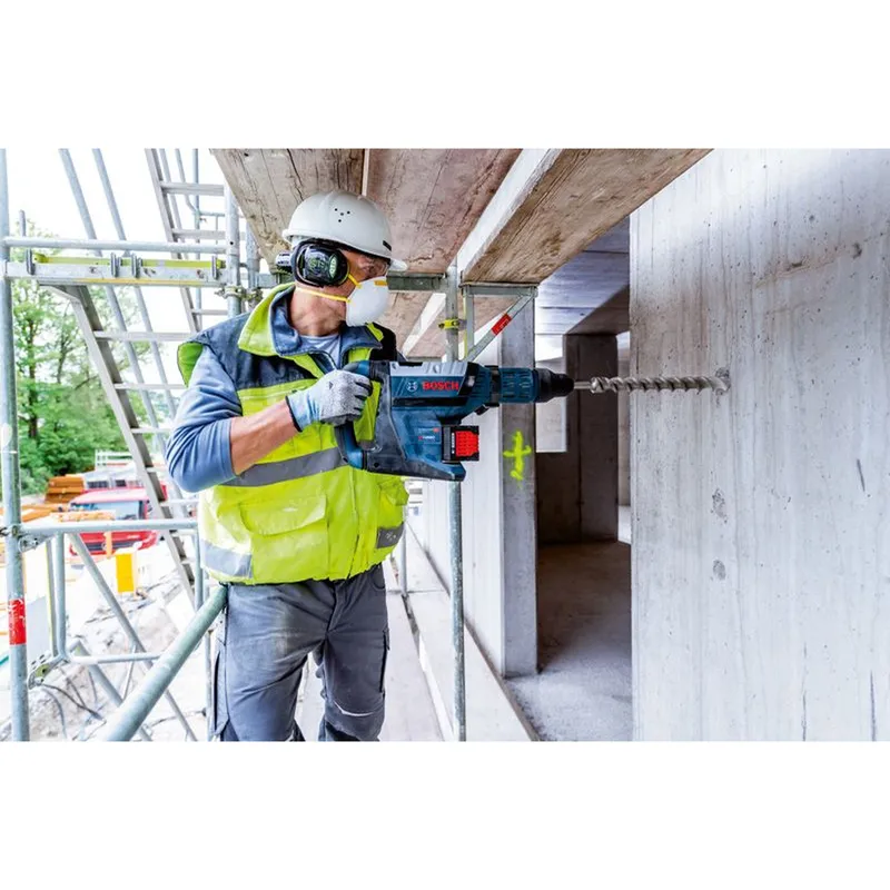 Аккумуляторный перфоратор с патроном SDS max Bosch GBH 18V-45 C 12,5 Дж 0611913120