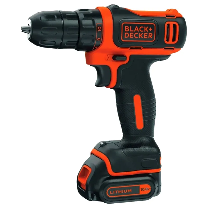 Аккумуляторная дрель-шуруповерт Black & Decker BDCDD12-QW