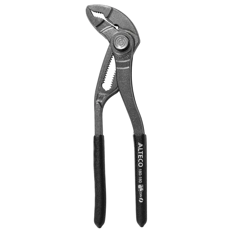 Клещи переставные xPRESS 180 мм, с кнопкой, пласт. рук. ALTECO Industrial 0705-1K-180-X