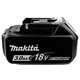 Аккумулятор Makita LXT BL1830B 18В 3Ач с индикатором заряда 1шт. 632M83-6