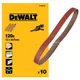 Лента шлифовальная DeWALT 13х457мм 120G 10шт. DT3606-QZ