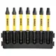 Набор бит DeWALT FLEXTORQ SQ 57мм 7шт. DT70824-QZ