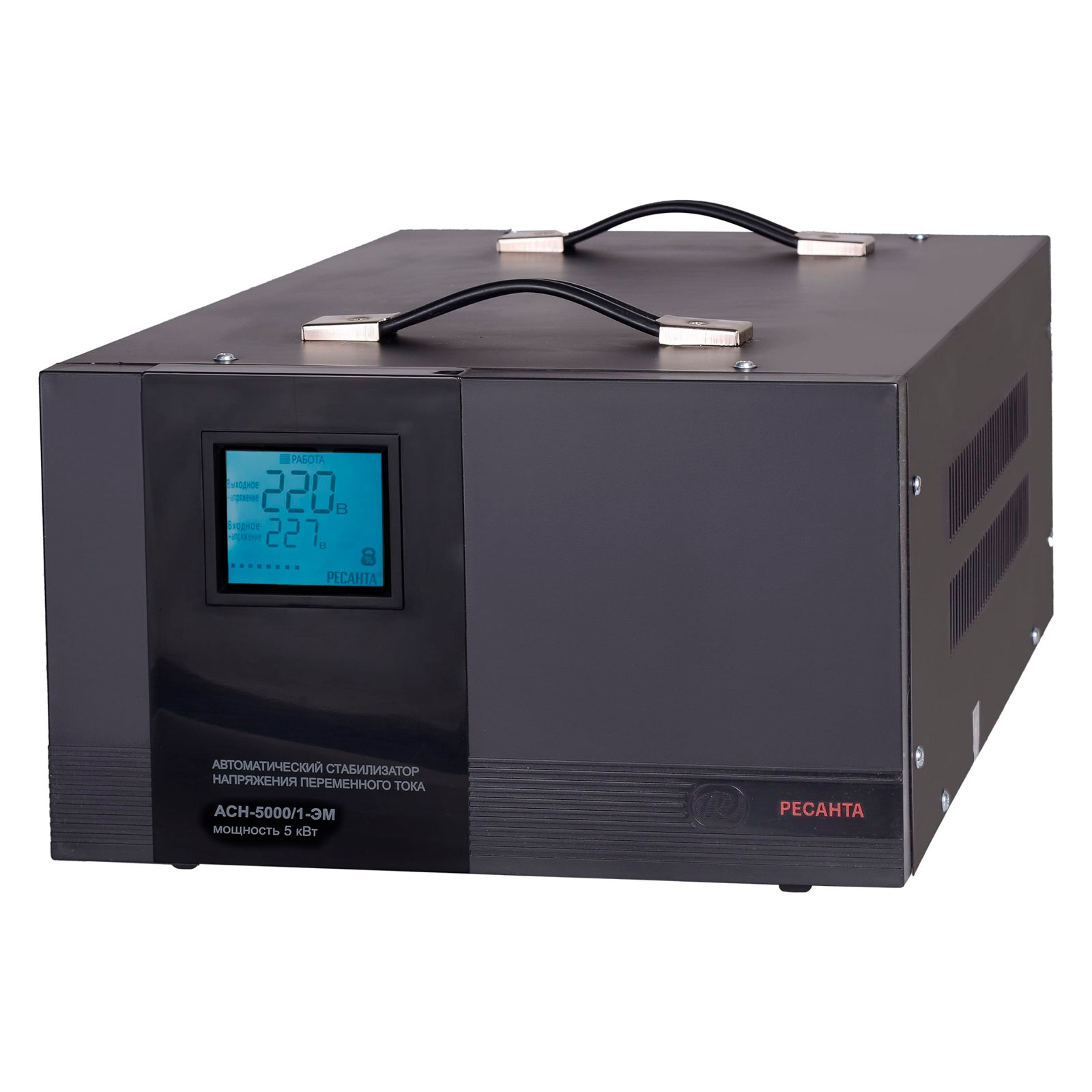 Стабилизатор напряжения Ресанта АСН-5000/1-ЭМ 63/1/6