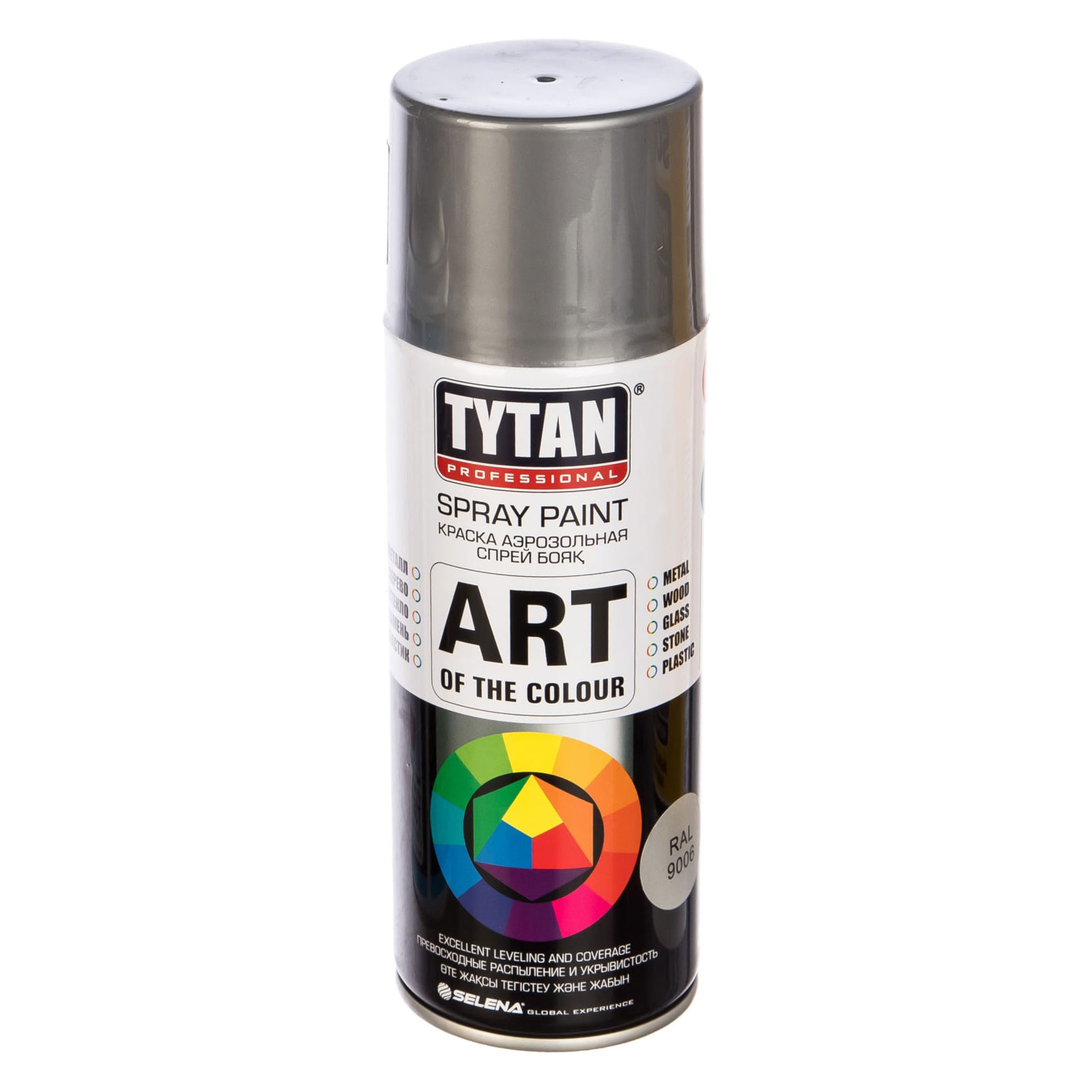 Аэрозольная краска TYTAN PROFESSIONAL RAL9006 металлик 400мл 93762