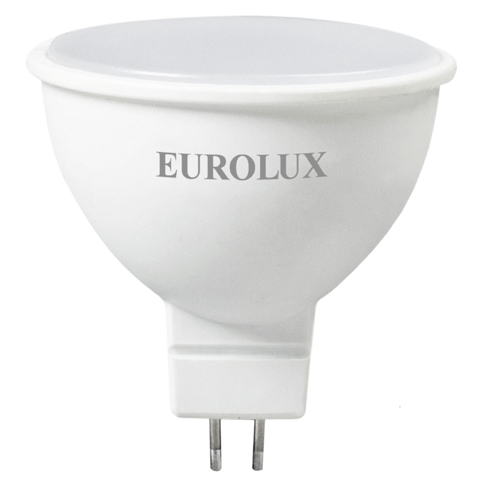 Лампа светодиодная Eurolux LL-E-MR16-7W-230-4K-GU5.3 76/2/24