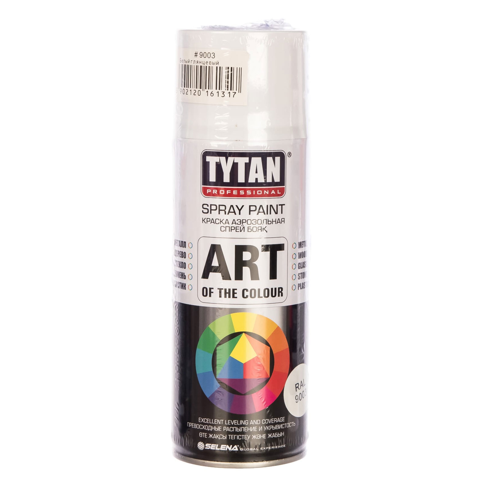Аэрозольная краска TYTAN PROFESSIONAL RAL9003 белая глянец 400мл 61317