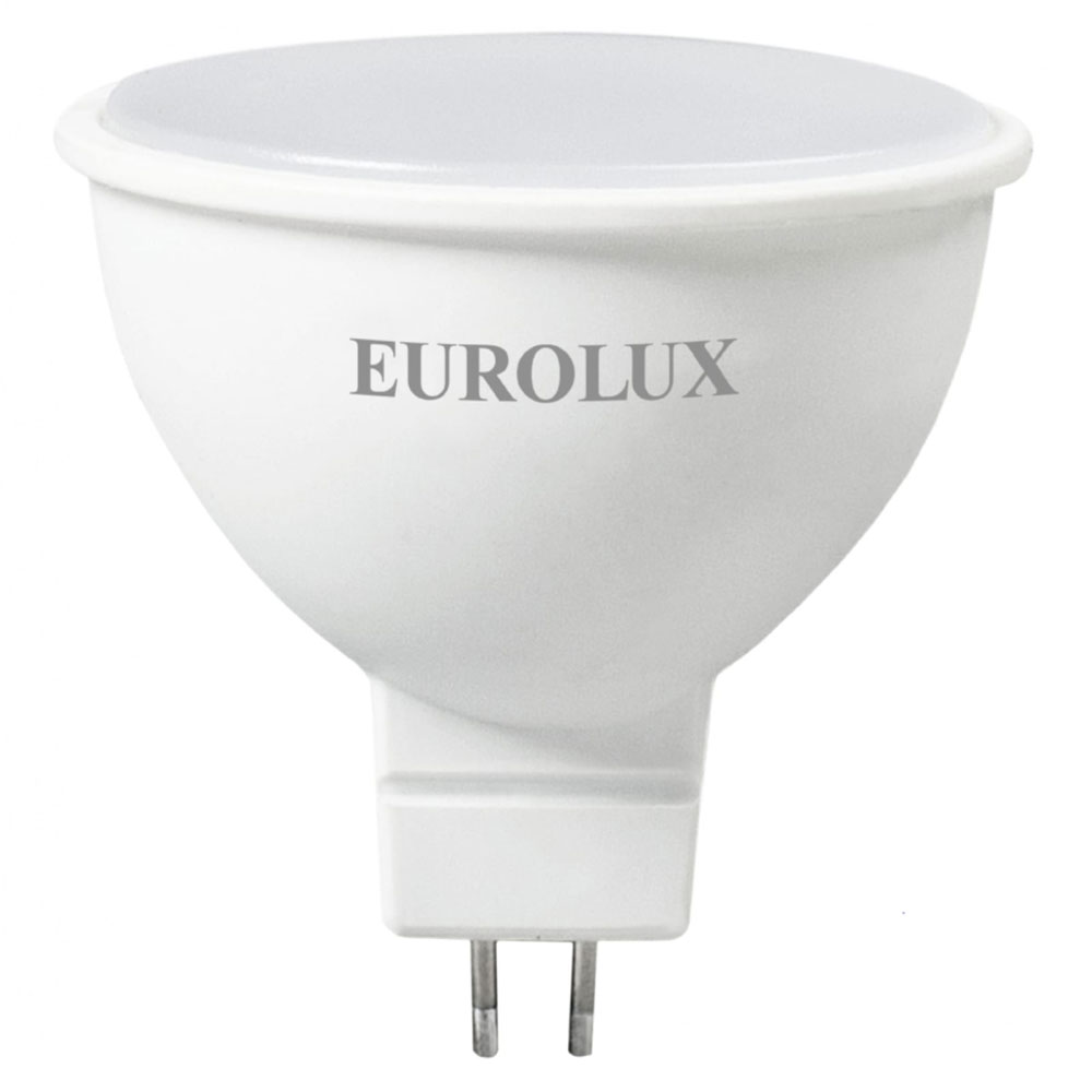 Лампа светодиодная Eurolux LL-E-MR16-7W-230-2.7K-GU5.3 рефлектор 76/2/23