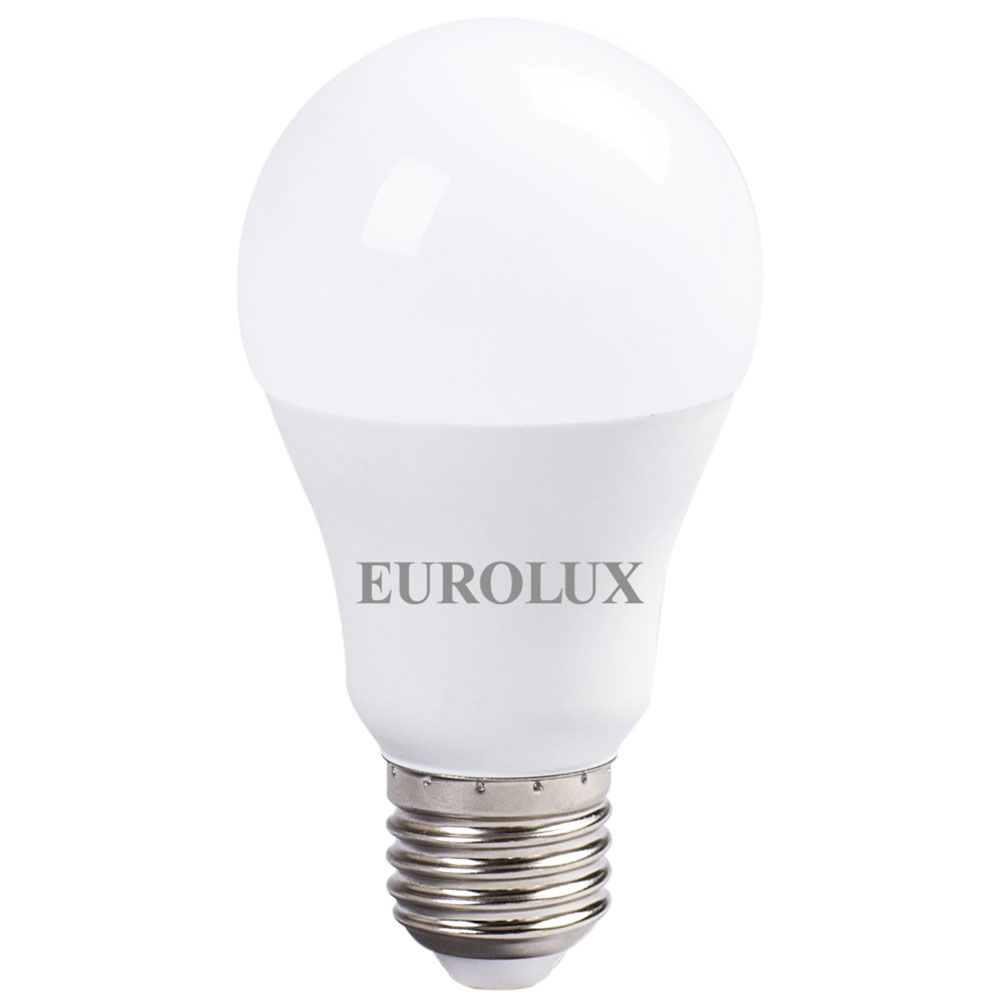 Лампа светодиодная Eurolux LL-E-A60-15W-230-6K-E27 76/2/74