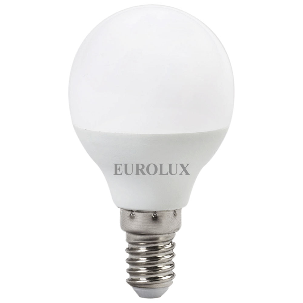 Лампа светодиодная Eurolux LL-E-G45-7W-230-4K-E14 76/2/6