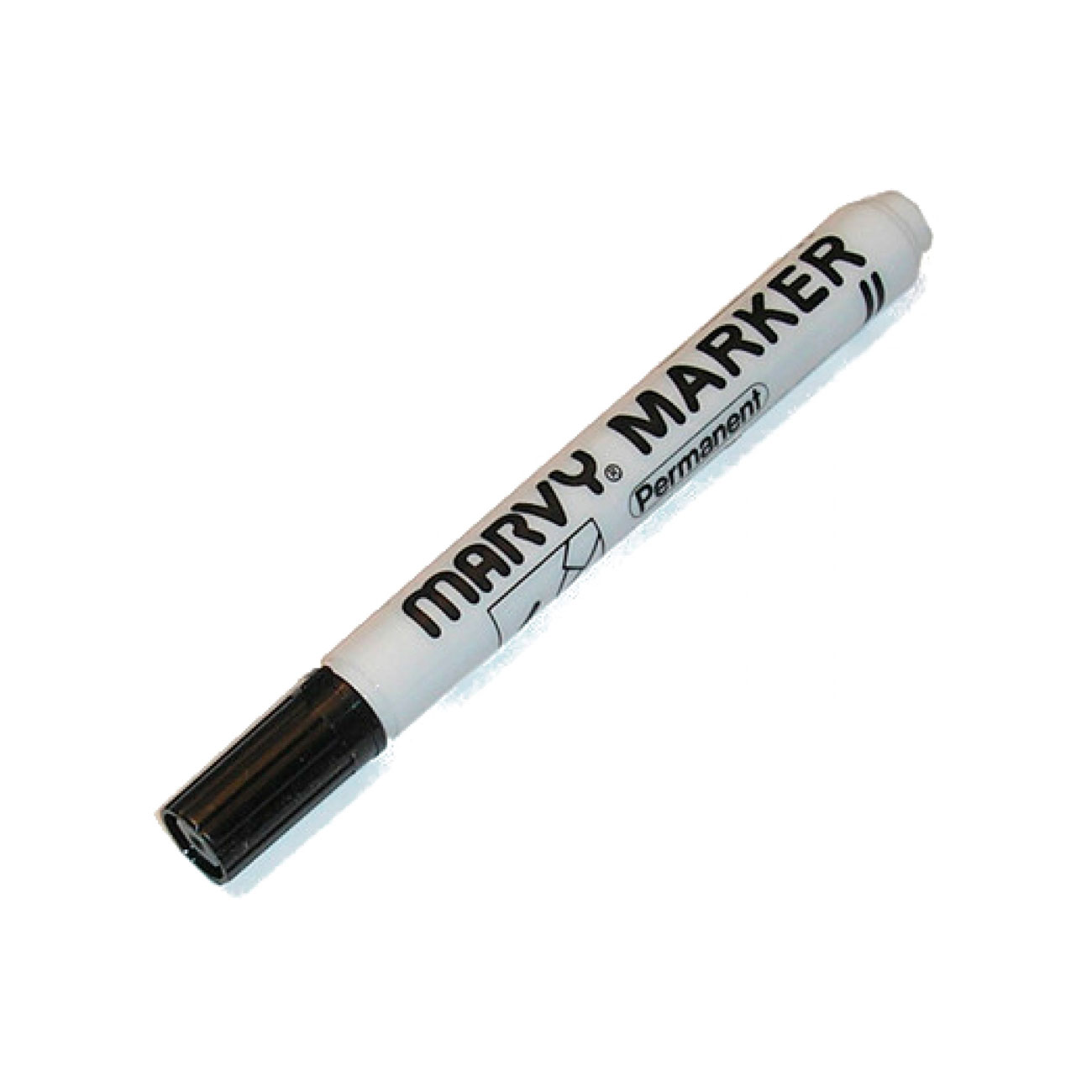 Маркер MARVY UCHIDA MAR482B/1 перманентный с круглым наконечником 2-3мм черный